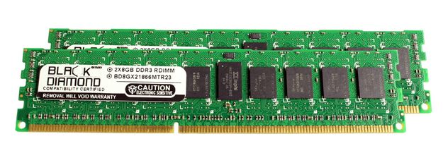 Picture of 16GB Kit (2x8GB) DDR3 1866 (PC3-14900) ECC Registered Memory 240-pin (2Rx4)