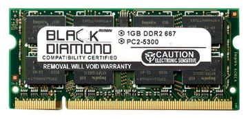 Picture of 1GB DDR2 667 (PC2-5300) SODIMM Memory 200-pin (2Rx8)