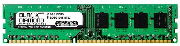 Picture of 8GB (2Rx8) DDR3 1066 (PC3-8500) Memory 240-pin