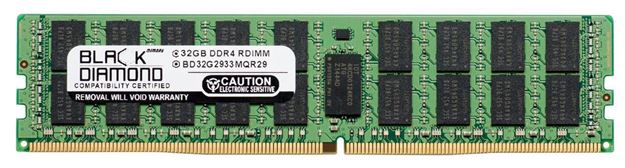 Picture of 32GB DDR4 2933 ECC Registered Memory 288-pin (2Rx4)