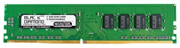 Picture of 8GB DDR4 3200 Memory 288-pin (2Rx8)